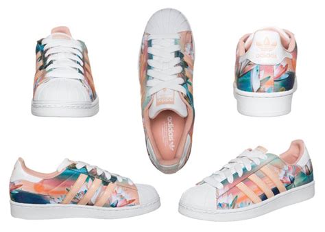 adidas superstar met bloemen|adidas superstar sandalen.